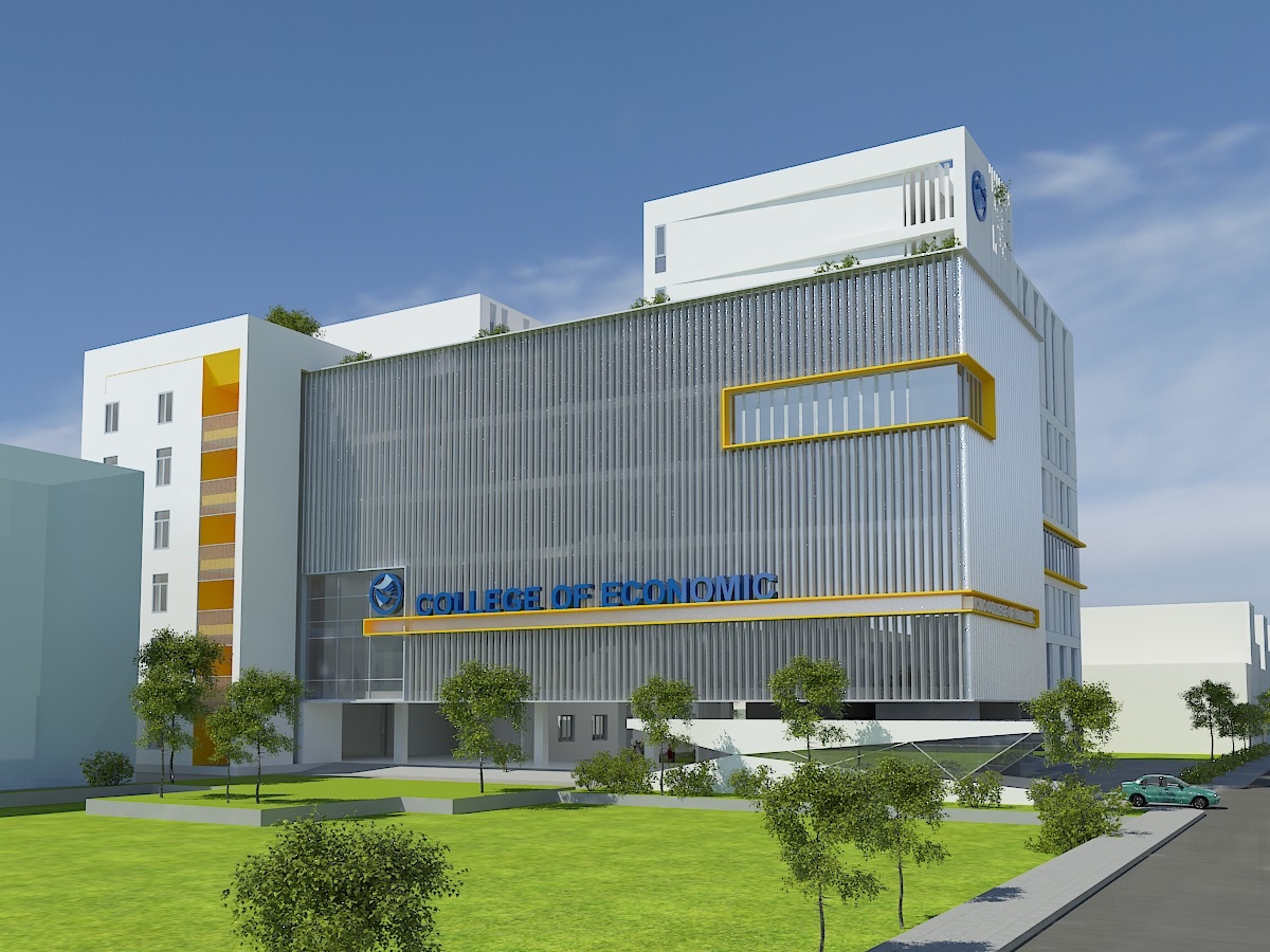 Xây dựng mới Khu học tập, nhà thi đấu, trung tâm thư viện  Trường Cao đẳng Kinh tế Thành phố Hồ Chí Minh