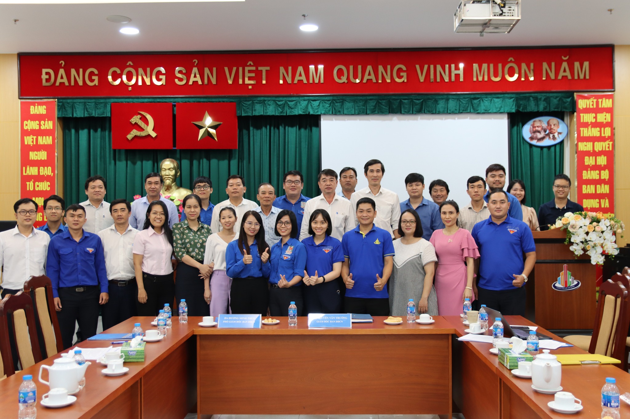 Chương trình đối thoại giũa Lãnh đạo đơn vị với Công đoàn và Đoàn thanh niên Ban DDCN năm 2023